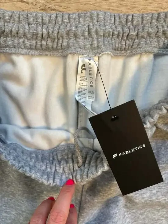 Fabletics Women's Heather Grey Fleece Joggers XX-Large/1X - Picture 3 of 4